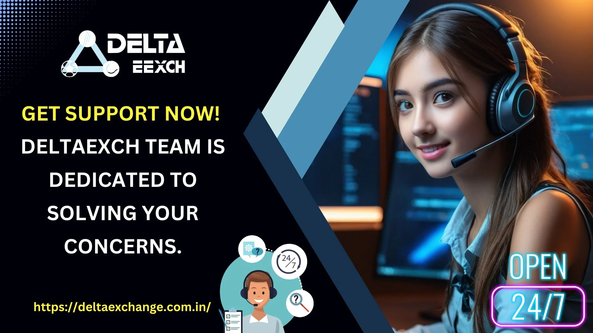 DeltaExch contact number