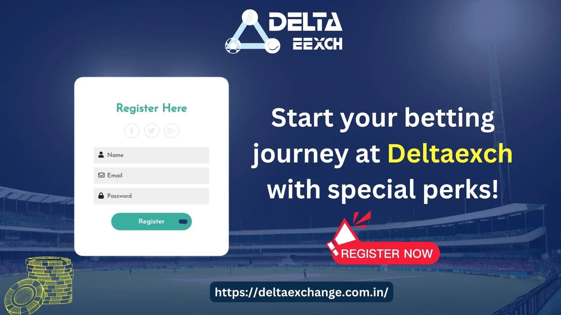 DeltaExch Sign up